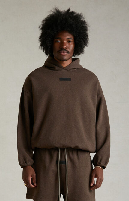 Fear of God Essentials Heather Wood Hoodie