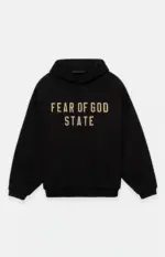 Fear of God Essentials Black Fleece Hoodie