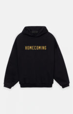 Fear of God Essentials Black Heavy Fleece Hoodie