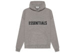 Fear Of God Essentials Knit Pullover Hoodie (SS21) Dark Heather Oatmeal