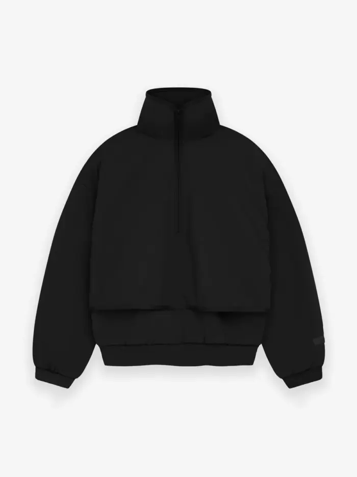 Essentials Nylon Fleece Mock neck Sweater