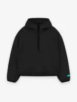 Essentials Nylon Filled Half zip Hoodie