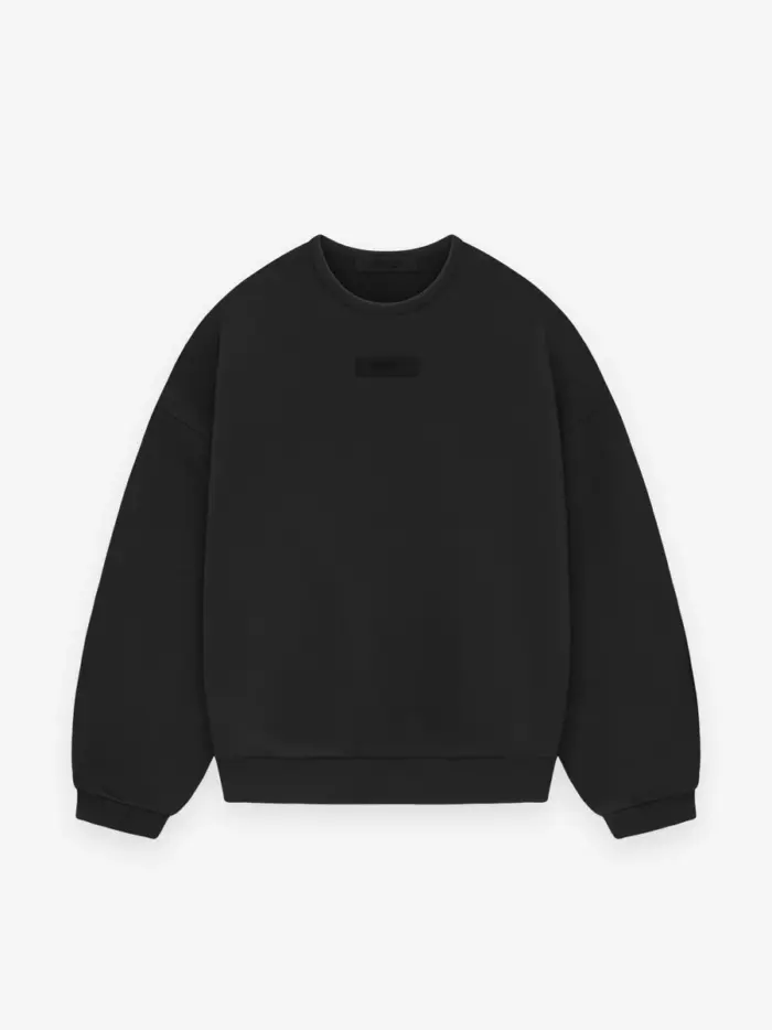 Essentials Crewneck Sweatshirt – Black