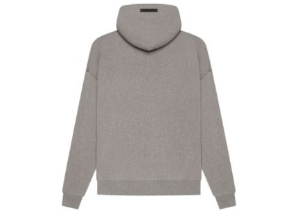 Fear Of God Essentials Knit Pullover Hoodie (SS21) Dark Heather Oatmeal