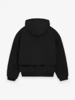 Essentials Nylon Fleece Hooded Sweater