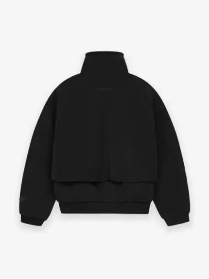 Essentials Nylon Fleece Mock neck Sweater