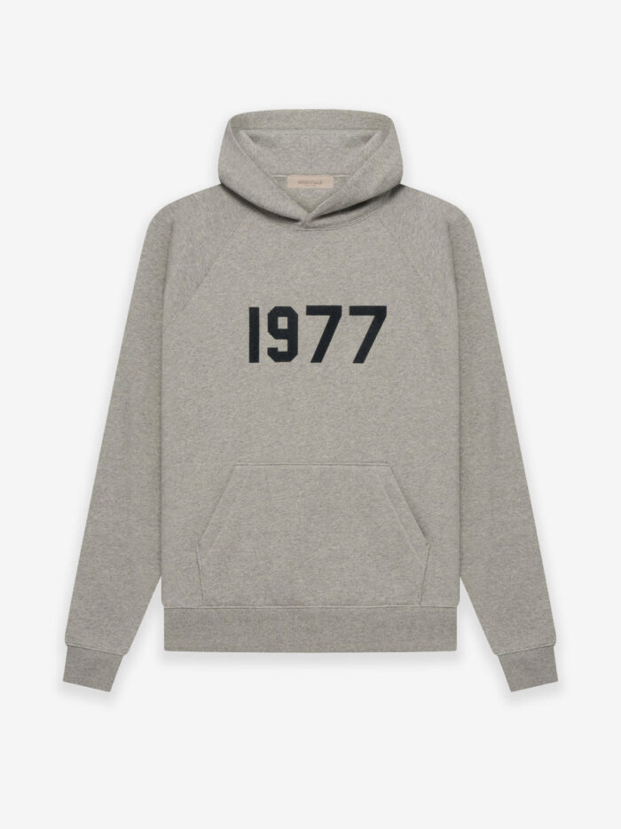 Essentials 1977 Hoodie – Dark Grey