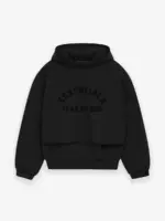 Essentials Nylon Fleece Hooded Sweater