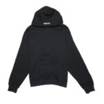 FEAR OF GOD ESSENTIALS 3M Logo Pullover Hoodie- Black