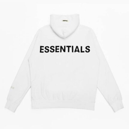 Fear Of God Essentials Reflective Letter Hoodie