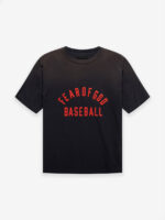 Fear of God Baseball Tees – Black