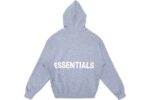 Fear of God Essentials Graphic Pullver Hoodie – Grey