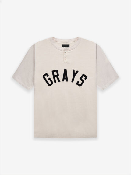 Fear of God Grays Henley Tee – Cream