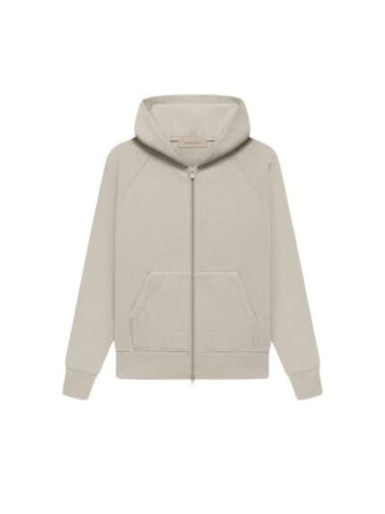 Fear Of God Essentials Kids Full-Zip Hoodie Smoke