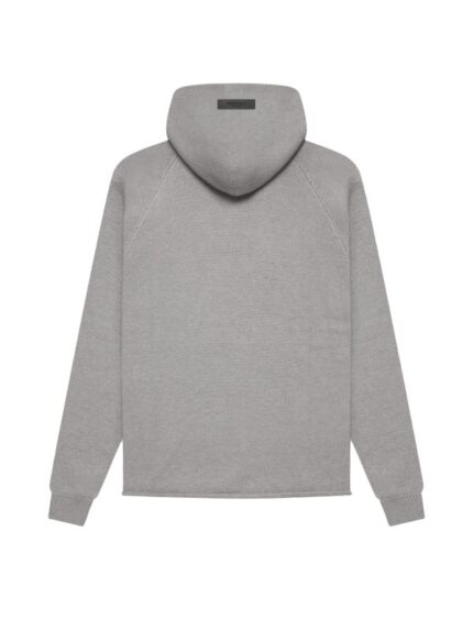 Fear Of God Essentials Knit Hoodie Dark Oatmeal