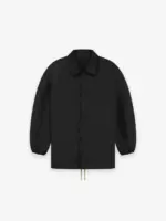 Kids Coaches Jacket Jet Black